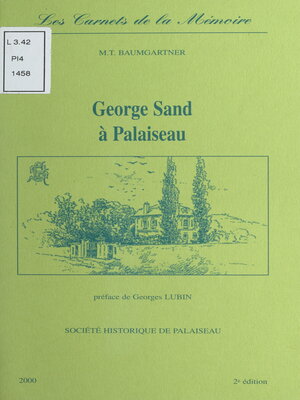 cover image of George Sand à Palaiseau